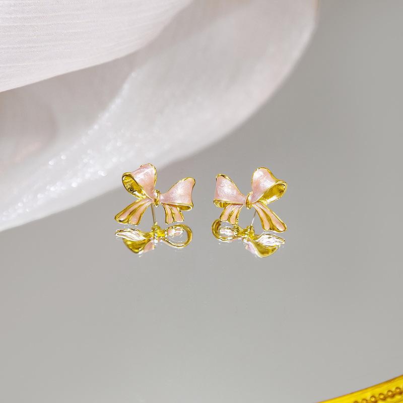 Daily Bow Earrings - Luxurious and Charming Sweetness