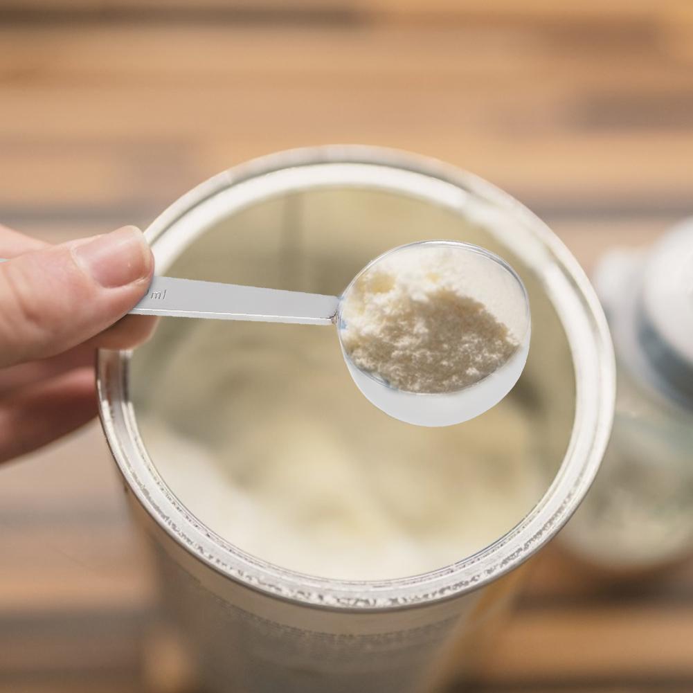 2 шт. ложка для измерения молока из нержавеющей стали с длинной ручкой, столовая посуда