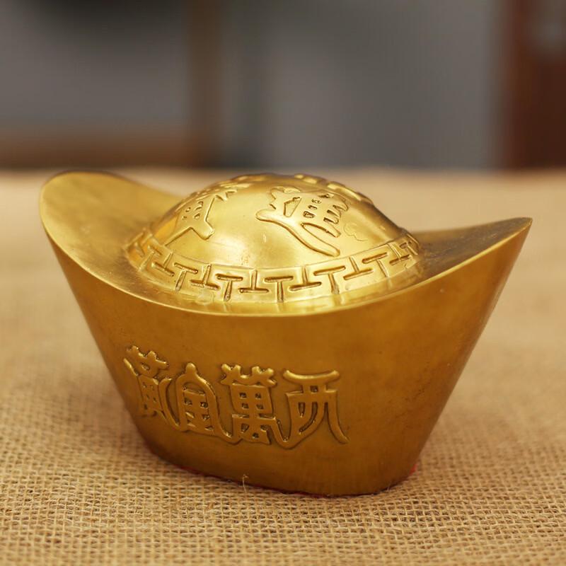 Латунная Золотая Монета Yuanbao Украшение Процветания