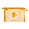 Прозрачный пенал Gudetama ПВХ Металлическая застежка-молния 22×10×15см Возраст 3+