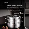 Sanhe 3-Layer Stainless Steel Steamer Pot