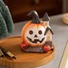 Хэллоуин Тыква Украшения Смола Тыква Фигурки Настольные Центральные Композиции для Уличного Внутреннего Сказочного Сада Украшения