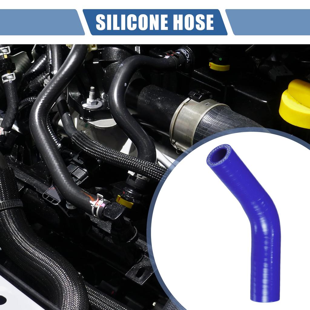 X AUTOHAUX Silicone Hose Silicone Hose Radiator Hose 1 Piece Inner Diameter 19-22mm Length