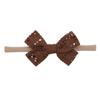 Bow Newborn Elastic Headwear Nylon Bowknot Lace Bow Headbands Hairbands Baby Headband Hair Band