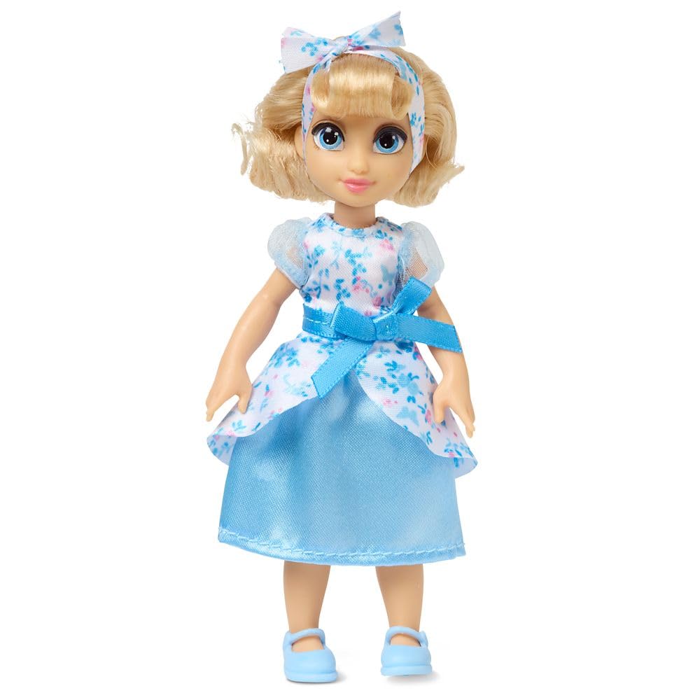Официальный игровой набор Disney Store «Золушка: Однажды в сказке», мини-кукла принцесса, 12,3 см, игрушка для девочки, подарок на день рождения для 4-летней девочки.