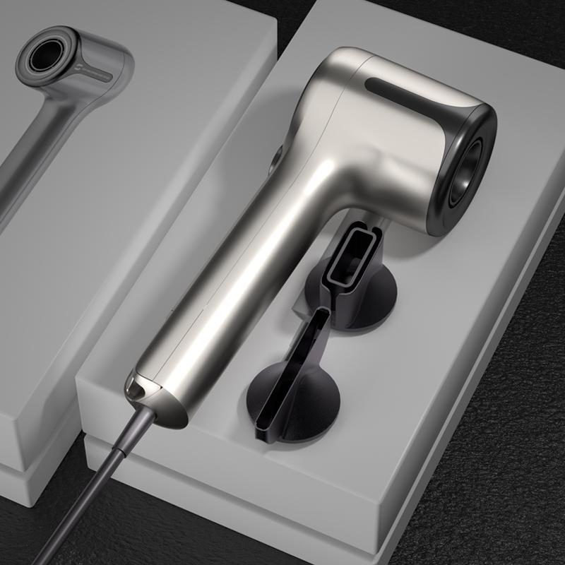 Hot Selling Professional Salon Hair Dryer 1600W Home Use Lightweight High Power Electric 3 Ionic Concentrator Nozzles Mini