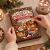 Christmas Advent Calendar Faux Diamond Art 2026 24 Days DIY Crafting Set Hanging Ornaments Kit Countdown for Holiday Craft Gift