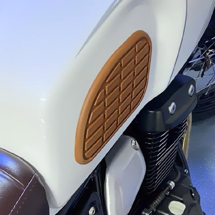 Easy to Install Motorcycle Tanks Pad with Wear Resistant Rubber Motorcycle Knee Grip Tanks Pads Motorcycle Accessories