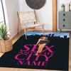 Warner Bros. Works (17) Customize your name rug, office chair cushion, home bedroom living room gift.
