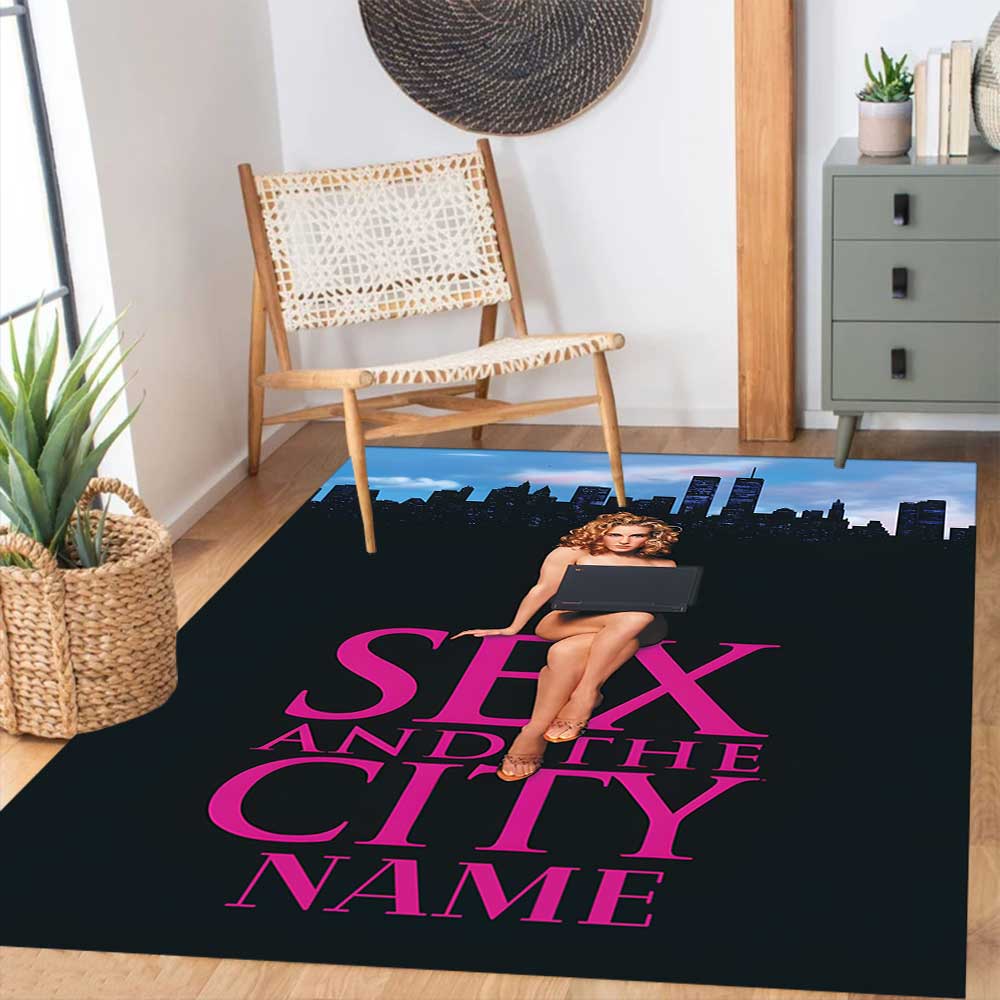 Warner Bros. Works (17) Customize your name rug, office chair cushion, home bedroom living room gift.