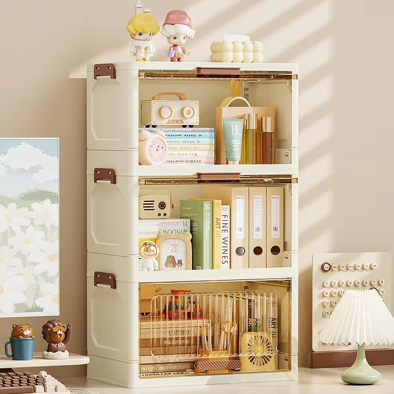 Пластиковые многофункциональные складные ящики для хранения большой вместимости без универсальных колес, пылезащитные, органайзеры для шкафа