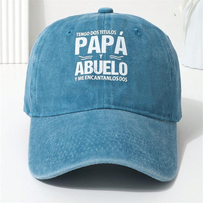 Letter print baseball hat European and American fashion versatile simple male and female couples student chic Japan and South Korea