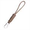 Snake Knot Paracord Keychain Anti-lost Chain Braided Woven Keychain  Emergency Survival