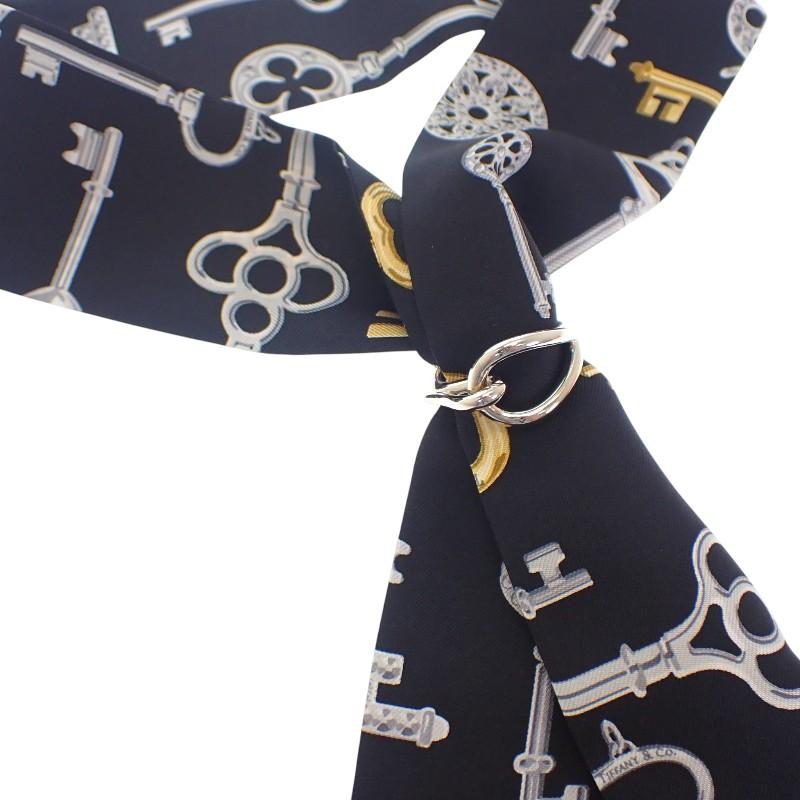 HERMES   Scarf ring Silver metal Women