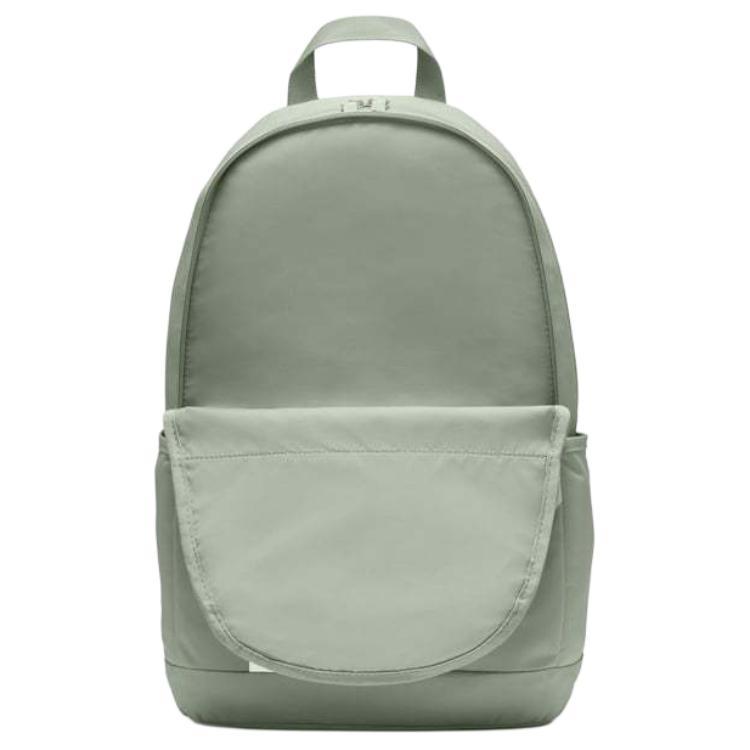 Nike 21L Brand Logo Zipper Closure Recycled Polyester Backpack Unisex backpack Bean-Green DD0559-370