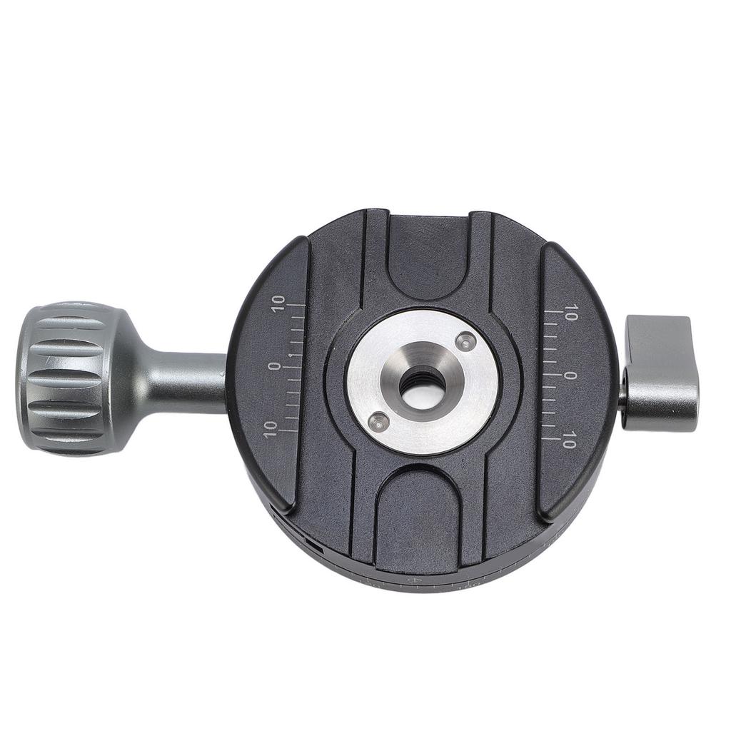 360 Degree Camera Quick Release Base Clamp Quick Setup UNC 38in Screw Hole 360 Degree Panorama