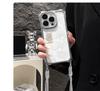 Lucky cat is suitable for Apple 17 mobile phone case 16pro Apple couple model with lanyard.
