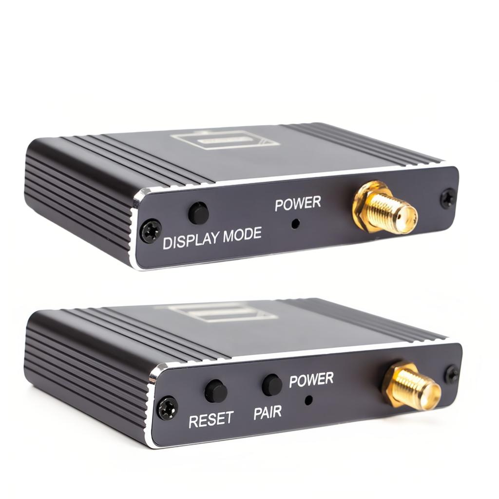 200M Wireless HDMI Extender with Rotation 5.8G 1080P HD HDMI Audio Video Transmitter and Receiver with HDMI Loop Out 8TX to 1Rx