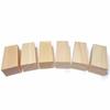 Japanese Cypress Wood Planks, 30mm X 40mm X 100mm, 3-Sided Knotless, Set of 6