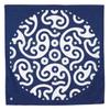 Musumi Furoshiki Furoshiki Большой 100 см Asao Noro Design Arabesque Cone Dark Blue Сделано в Японии (Токоро Асао) 20567-301
