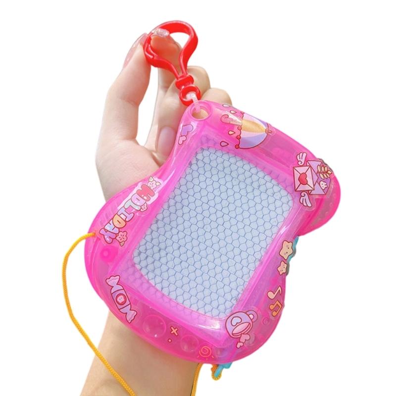 Многоразовые блокноты для рисования Магнитная планшетка для рисования Портативный брелок Набор художественных досок Магнитная художественная доска Идеально для детей в путешествии