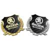 1pc Car Sticker Side Badge for Skoda Yeti Karoq Felicia Roomster Octivia 2 A5 Rapid Kodiaq Superb Fabia 1 Kamiq Exterior Emblem AA222