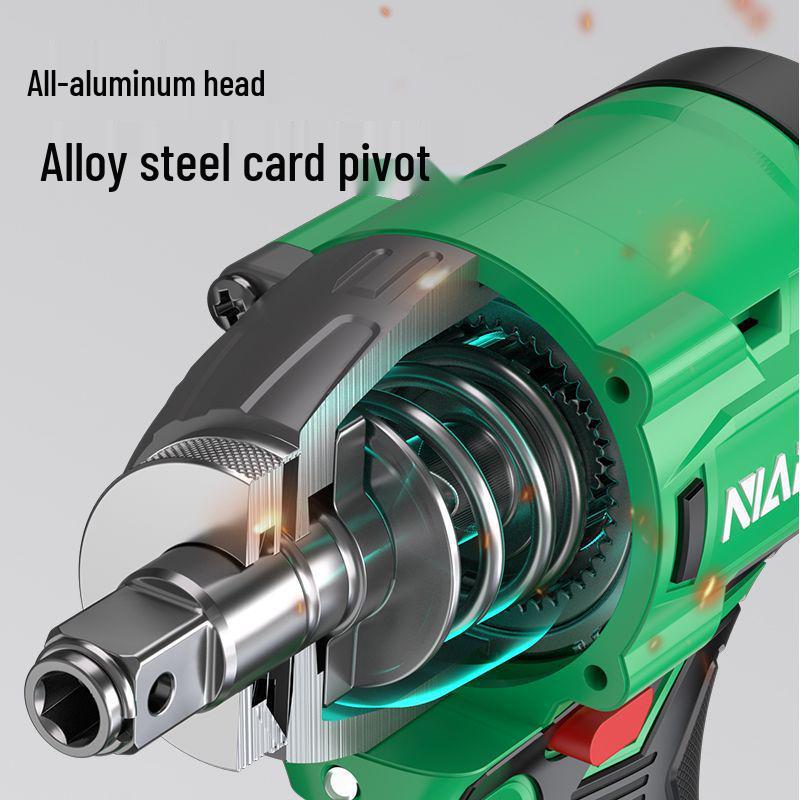 NAS420 High Torque Lithium Battery Electric Wrench with Anti-Ice Feature and Air Duster