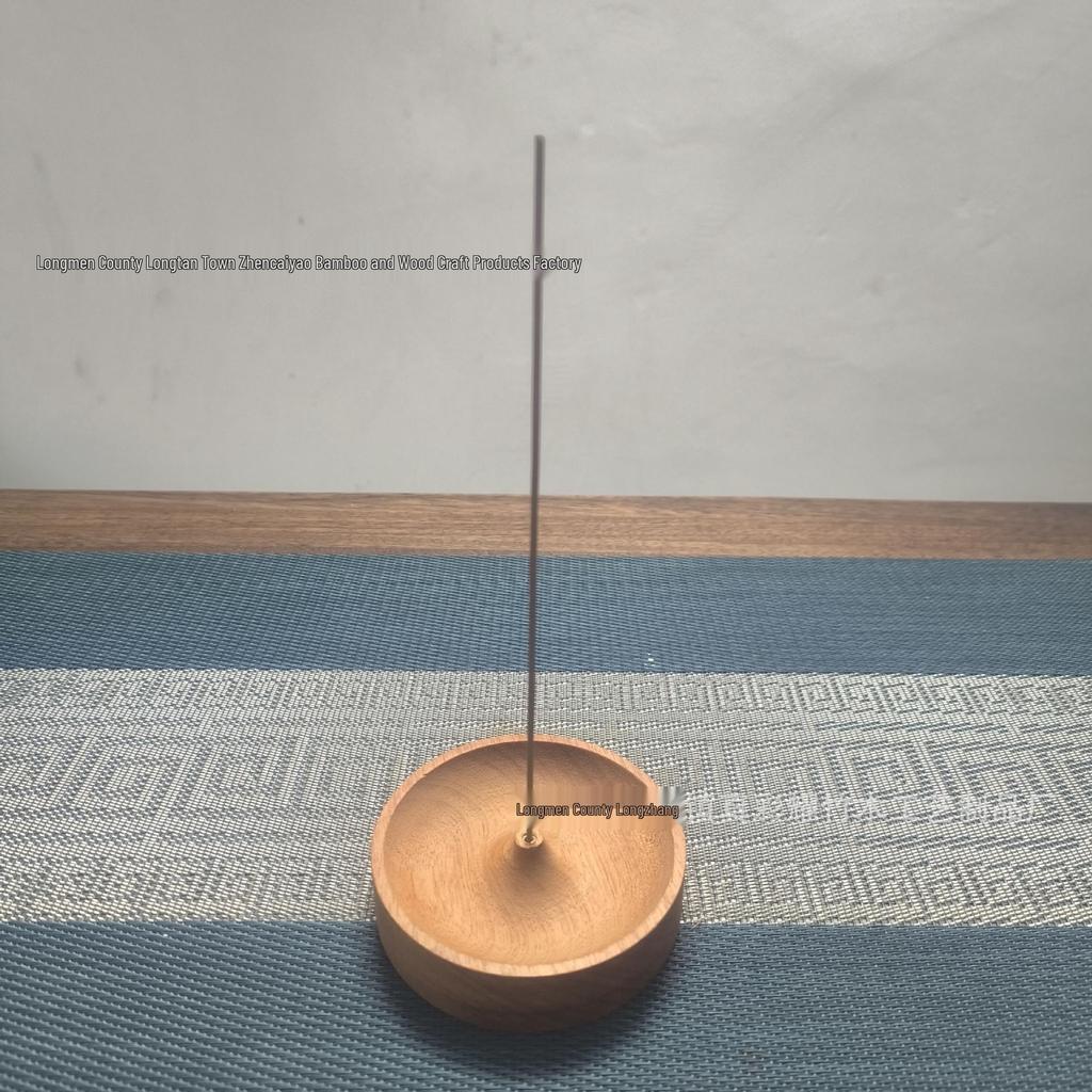 Деревянная подставка для благовоний в стиле дзен и клипса-держатель для дома