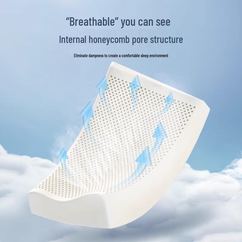 Aiwei Thai Latex Neck Support Pillow