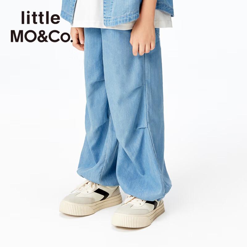 Little MO&Co. Детские охлаждающие антибактериальные джинсовые парашютные штаны с защитой от солнца