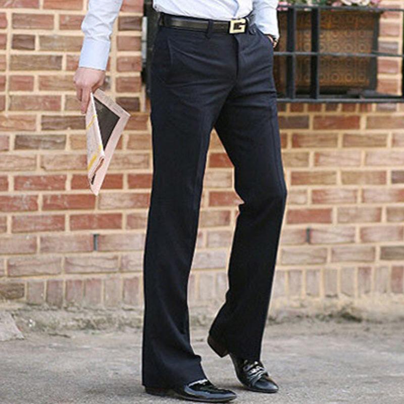 Мужские расклешенные официальные брюки, брюки-клеш, танцевальные белые брюки, костюмные брюки для мужчин, размер 28-37