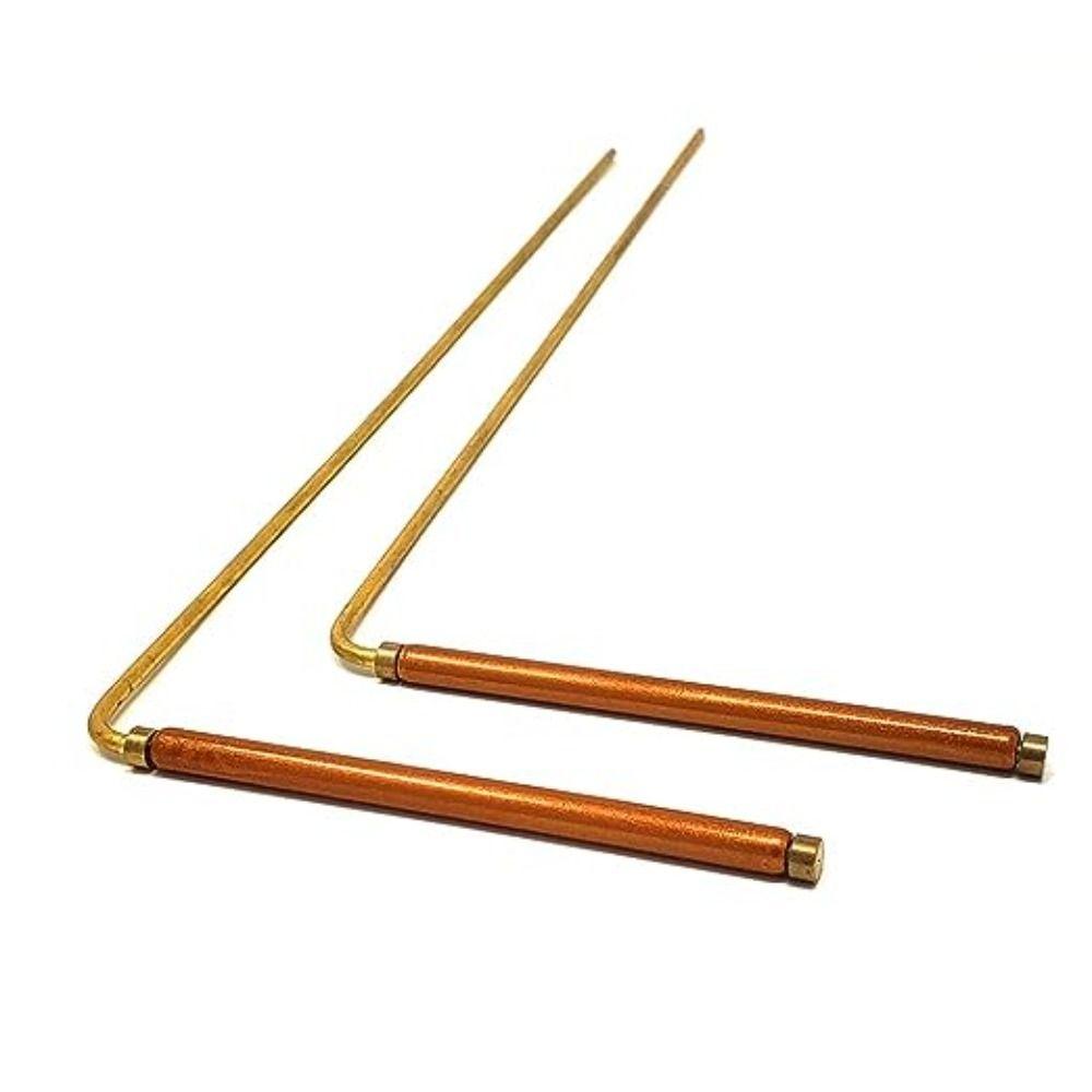 2PCS Treasure Pure Copper Ghost Hunting Equipment 99.9% Copper Dowsing Rods Ghost Hunters Ghost Hunting