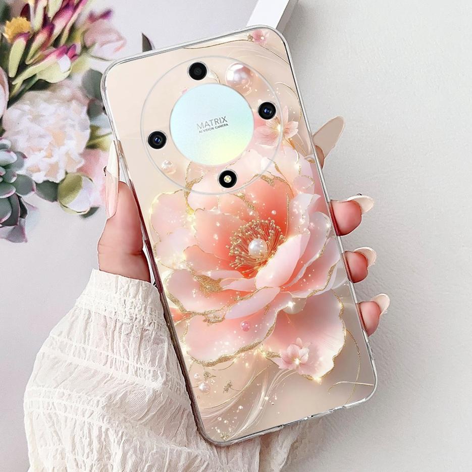 Чехол для Honor X9a Magic5 Lite Популярный Роскошный Расписной Чехол Мягкий Тонкий Чехол для Телефона Для Honor Magic 5 Lite HonorX9a Задняя Крышка Сумки