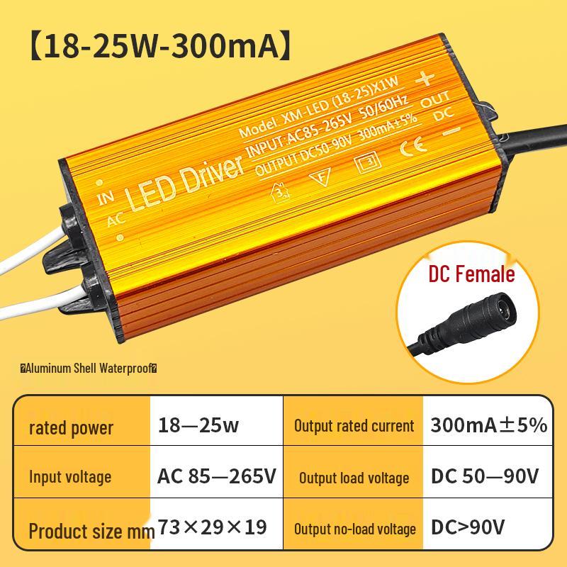 Светодиодный интегрированный водонепроницаемый блок питания и контроллер-выпрямитель для освещения кухни, ванной комнаты и туалета