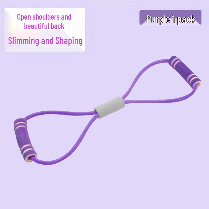 Женская эластичная лента в форме восьмерки для йоги и фитнеса - Раскрытие плеч и тренажер для стройной спины