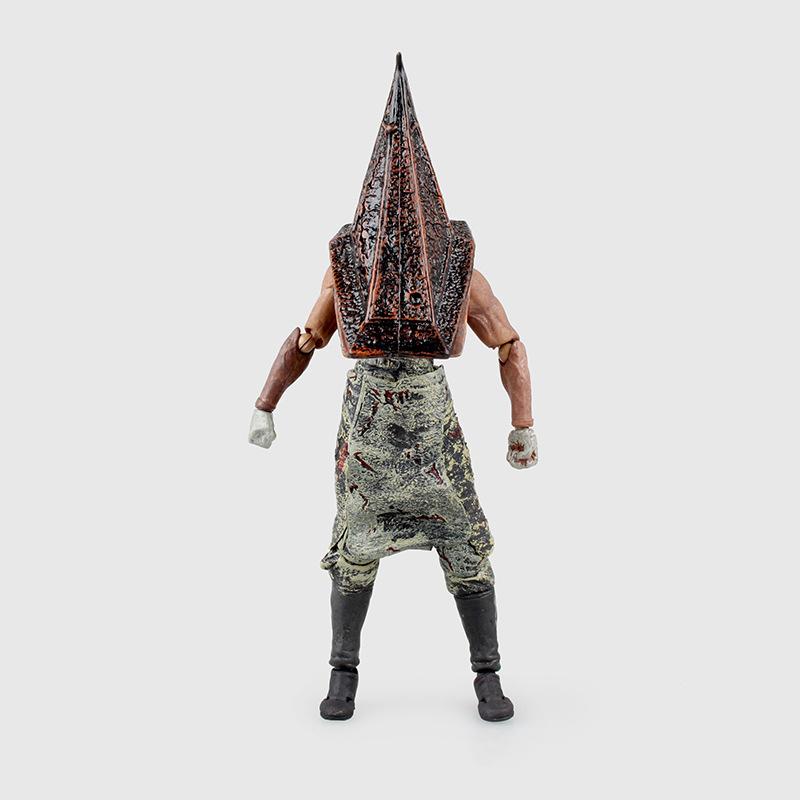 17см Фигма Sp-055 Silent Hill Revelation 3D Фигурка Красная Пирамидальная Тварь Фигурки Действия ПВХ Коллекция Пирамидоголовый Модель Игрушки Подарки