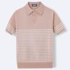 New Men'S Polo Shirt Made Of Pure Cotton With Dropped Shoulders High-Quality Loose Fit For Fitness Versatile For Daily Exercise Short Sleeved Casual