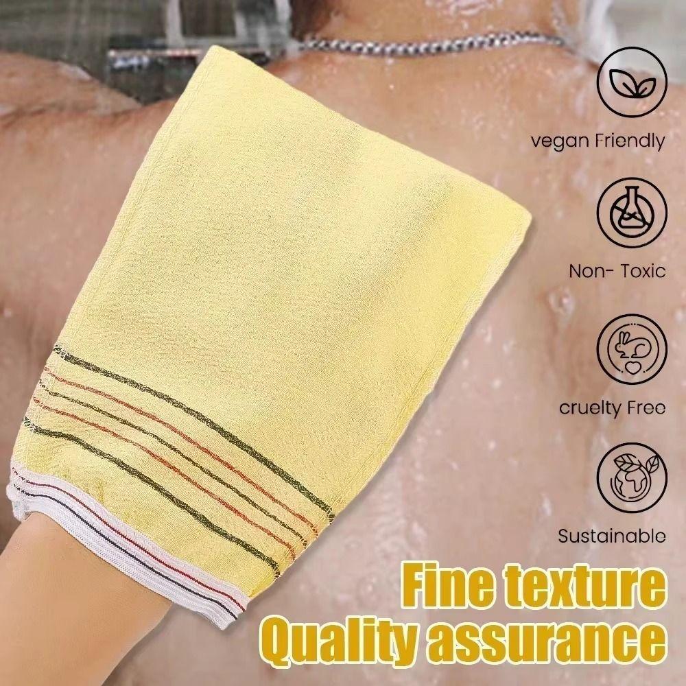 Coarse Grain Bath Glove Portable Exfoliating Towel New Shower Towel Adults