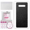 apgo Protective Skin Sticker for the Back Compatible with Black Shark 5 RS, Wrap Film, Foil, Vinyl - Pattern Black Honeycomb