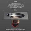 Anti Odor Drain Cover Square Basin Drain Filter  Old Floor Drains Remodeling Accessory