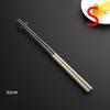 Палочки для еды из нержавеющей стали Длинные палочки для еды Лапша, жареная во фритюре Китайские палочки для еды Многоразовые металлические палочки для еды Посуда
