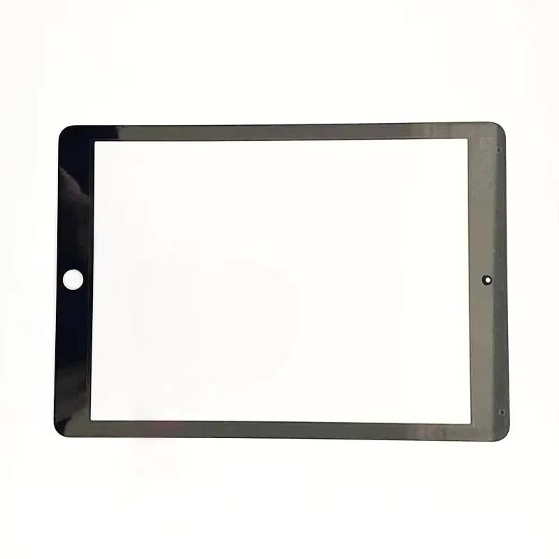 Оригинальное переднее внешнее стекло с рамкой-стикером OCA для iPad 6 Air 2 A1566 A1567 Замена LCD