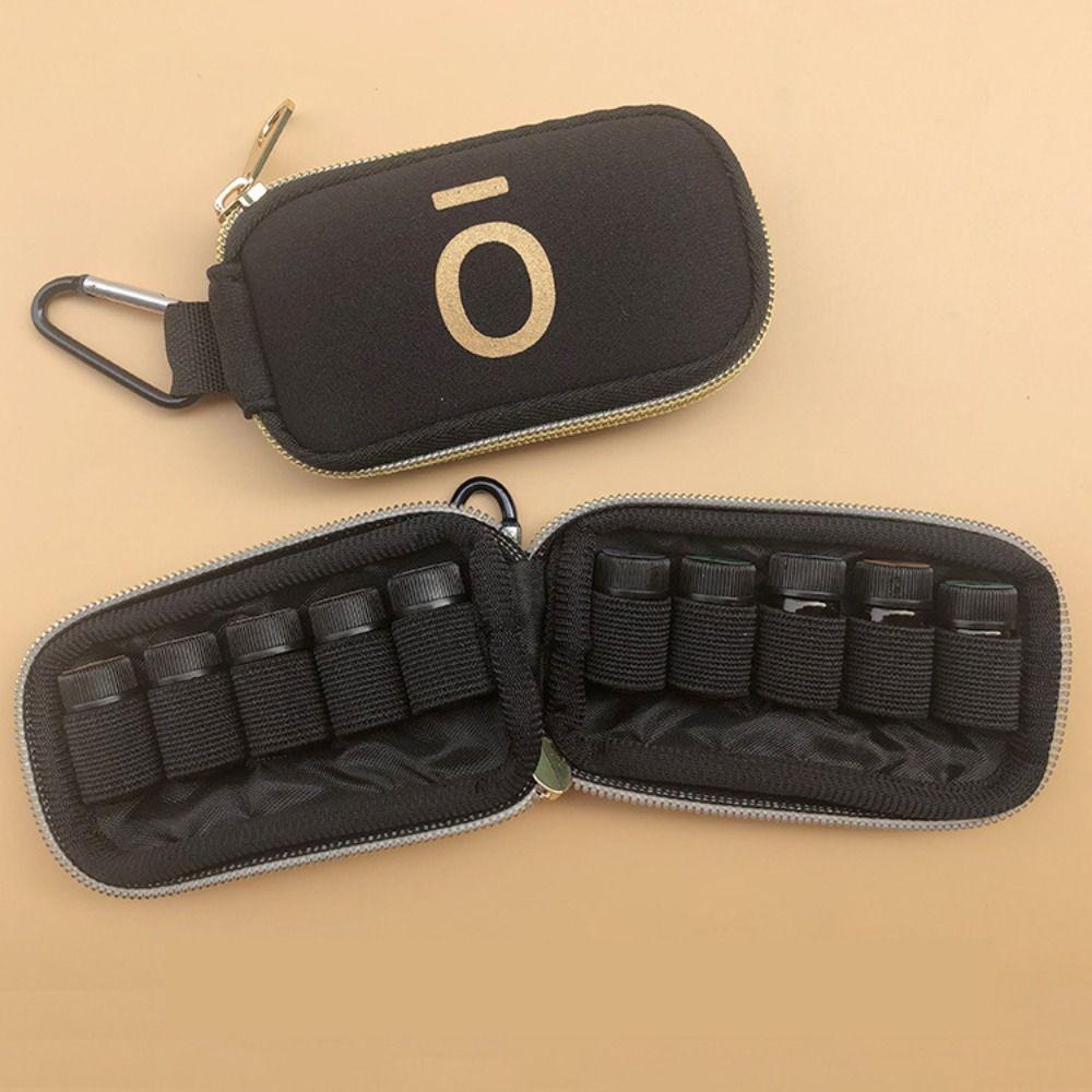 10-слотовый держатель для бутылочек с эфирным маслом, противоударный чехол для хранения помады