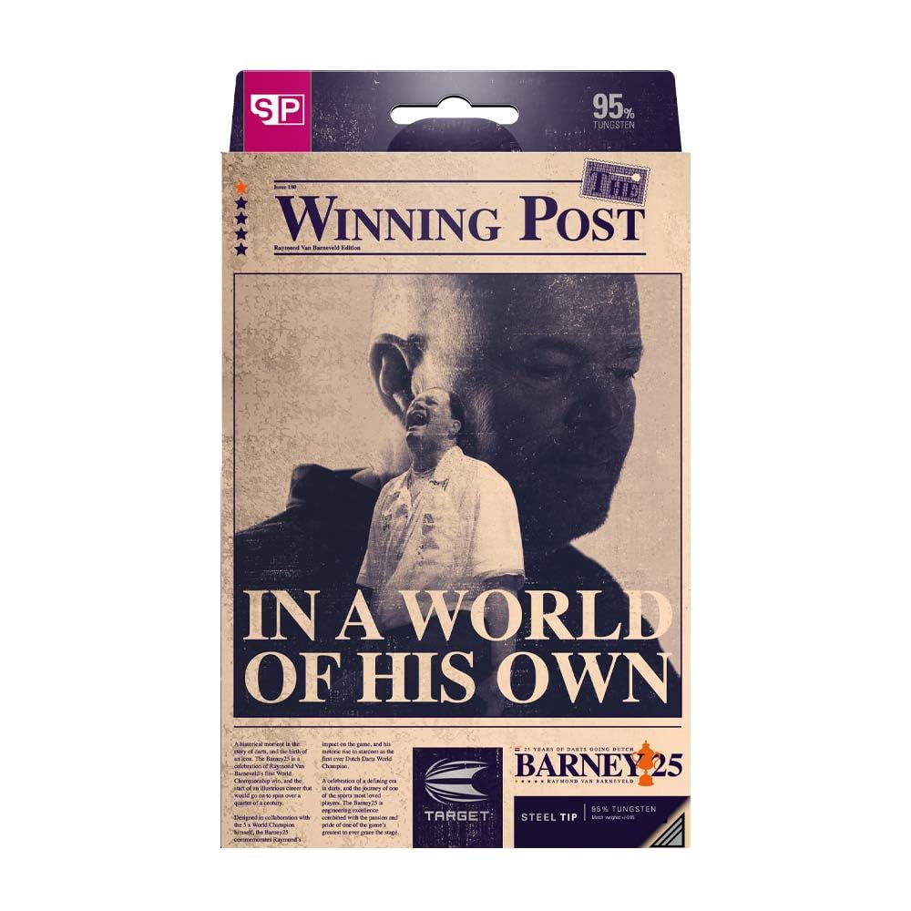 TARGET BARNEY25 SWISS POINT STEEL 25g Raymond van Barneveld player model darts barrel dart set <190198>