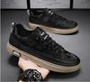 2024 Осенняя мужская обувь Повседневная платформа Кожаные лоферы шеф-повара Модные кроссовки для активного отдыха Вождение Теннис Бег Роскошные кроссовки