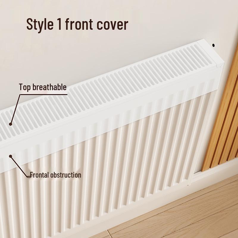 Декоративная чугунная накладка на радиатор: Полузакрытый пылезащитный чехол и защита от дыма