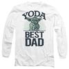 STAR WARS Футболка унисекс для взрослых Yoda Best Dad ко Дню отца