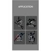 COPOZZ Adjustable Ski Strokes Wrist Gear Hand Protection Roller Palm Pads Protector Snowboard Skating Guard Men Women Child