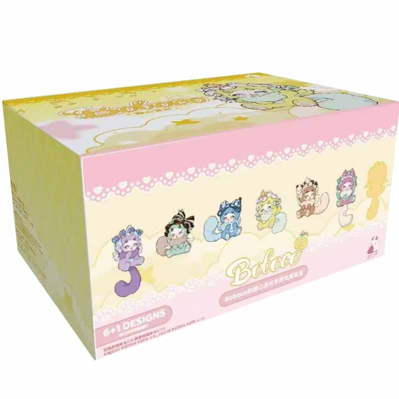 Boboco Sweetheart Party Series Handmade Blind Box Cute Doll Backpack Pendant Desktop Ornament Toys Mysterious Box Surprise Gifts