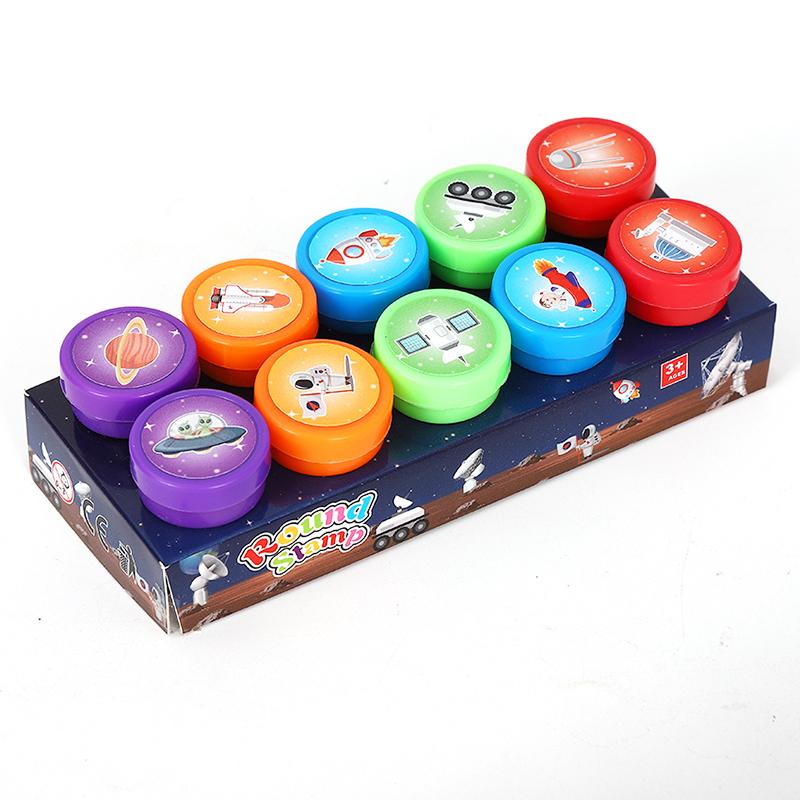 Ассорти из штампов для детей Самоклеящиеся штампы для учителей Подарочные сувениры для вечеринок Детские сокровищницы Призы для классных пасхальных яиц Игрушки-подарок